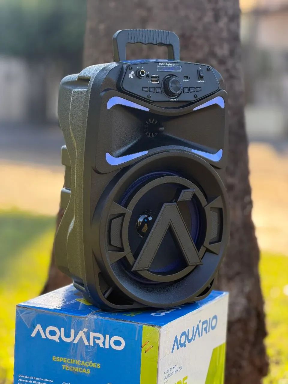 Caixa de Som Bluetooth 250w alta com grave - Foto 2