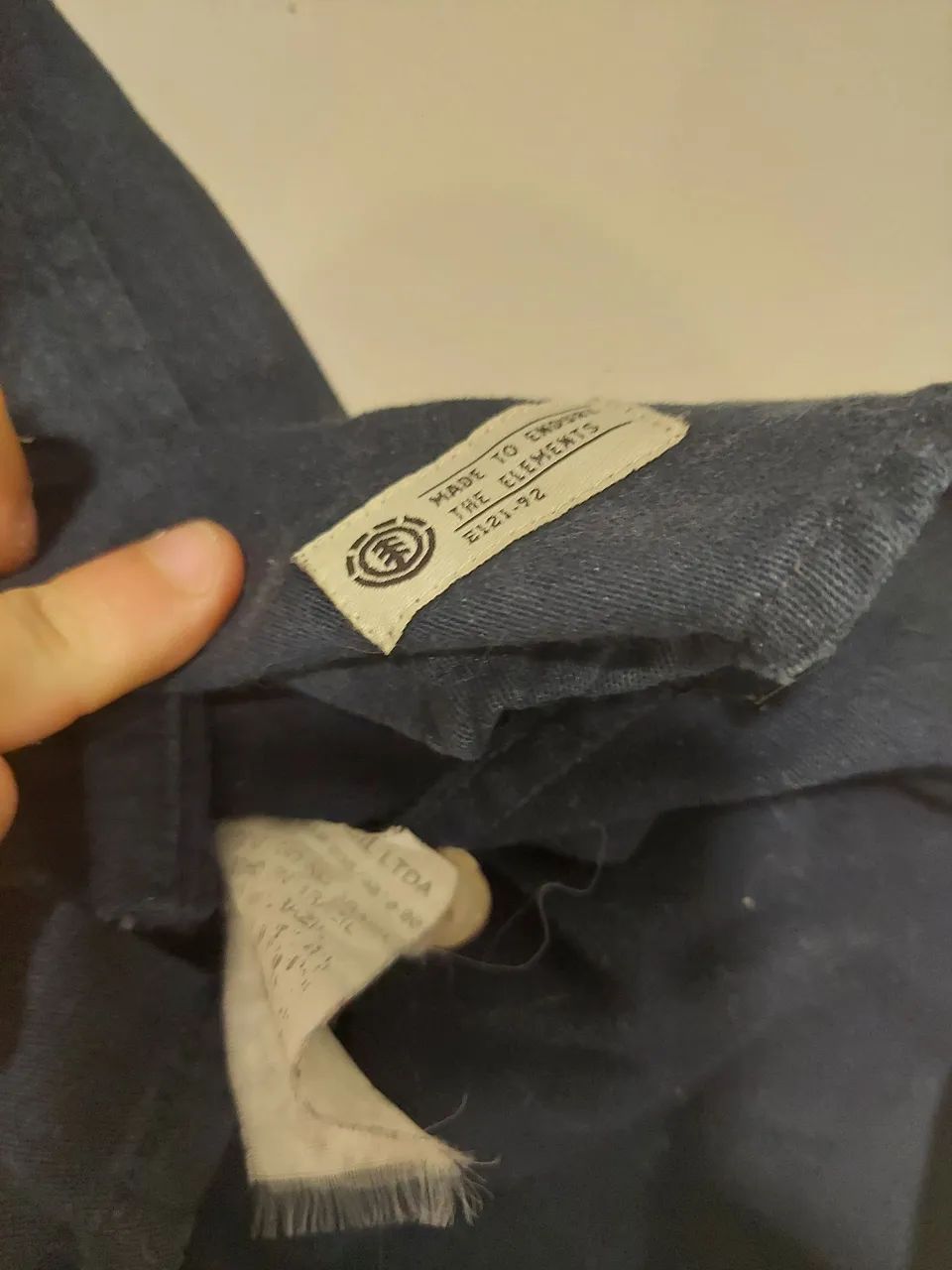 CAMISA CASUAL AZUL-MARINHO ELEMENT!!!! - Foto 4