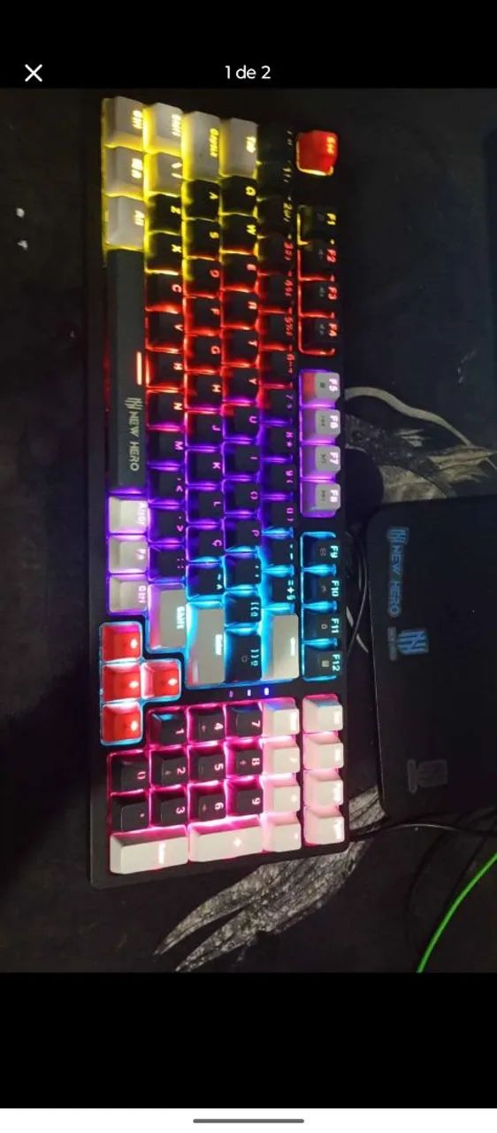 TECLADO MECÂNICO SWITCH BLUE 