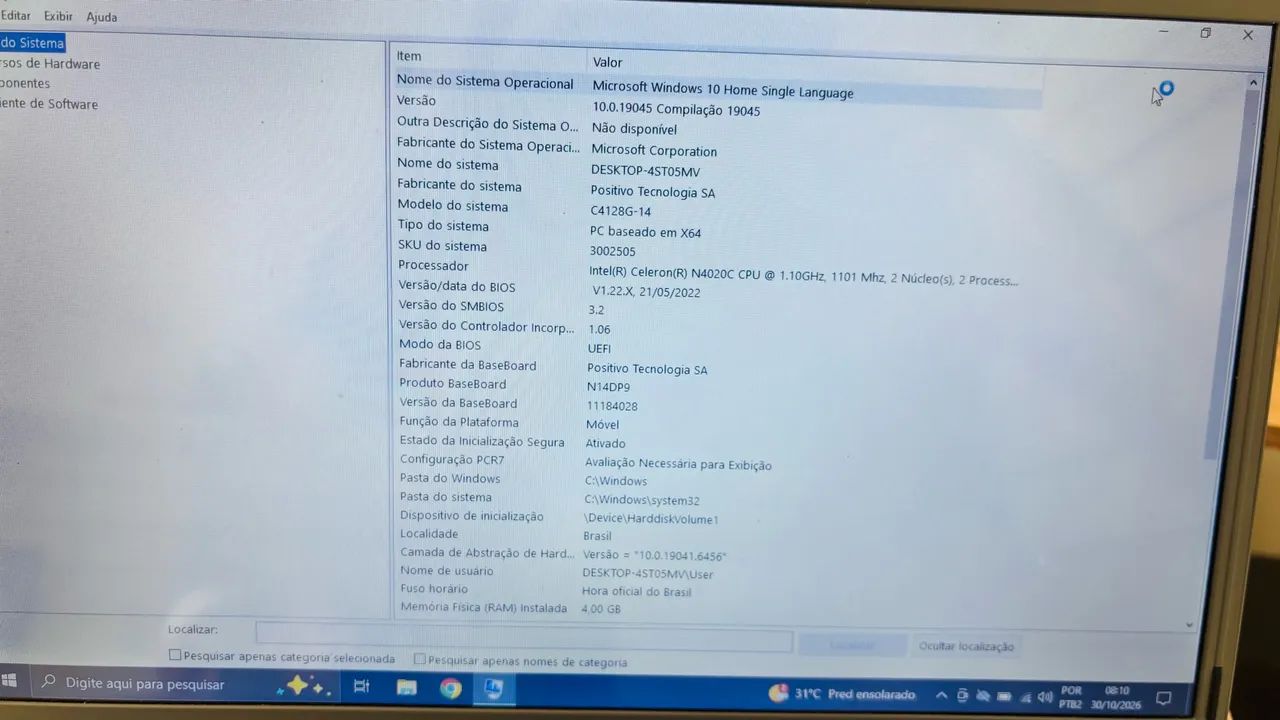 Notebook Positivo Novíssimo!!! - Foto 5