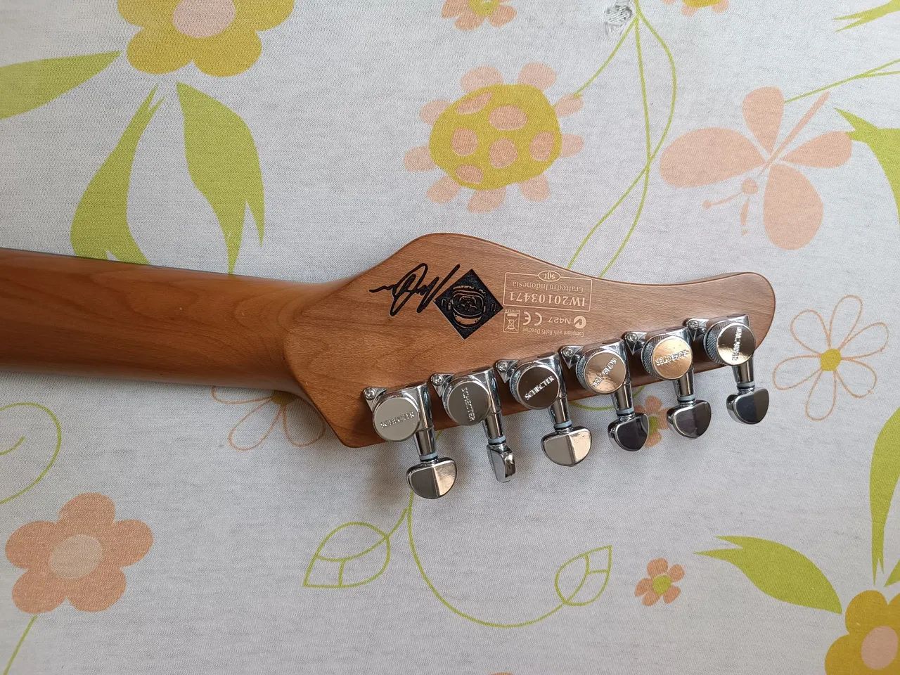 Guitarra Schecter Nick Johnston Troco em PC - Foto 4