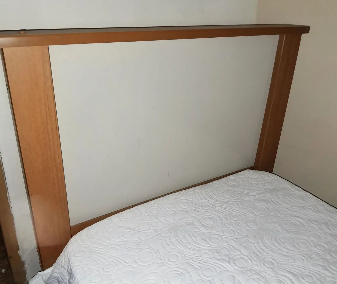 Cama de Solteiro marrom e bege - Foto 3