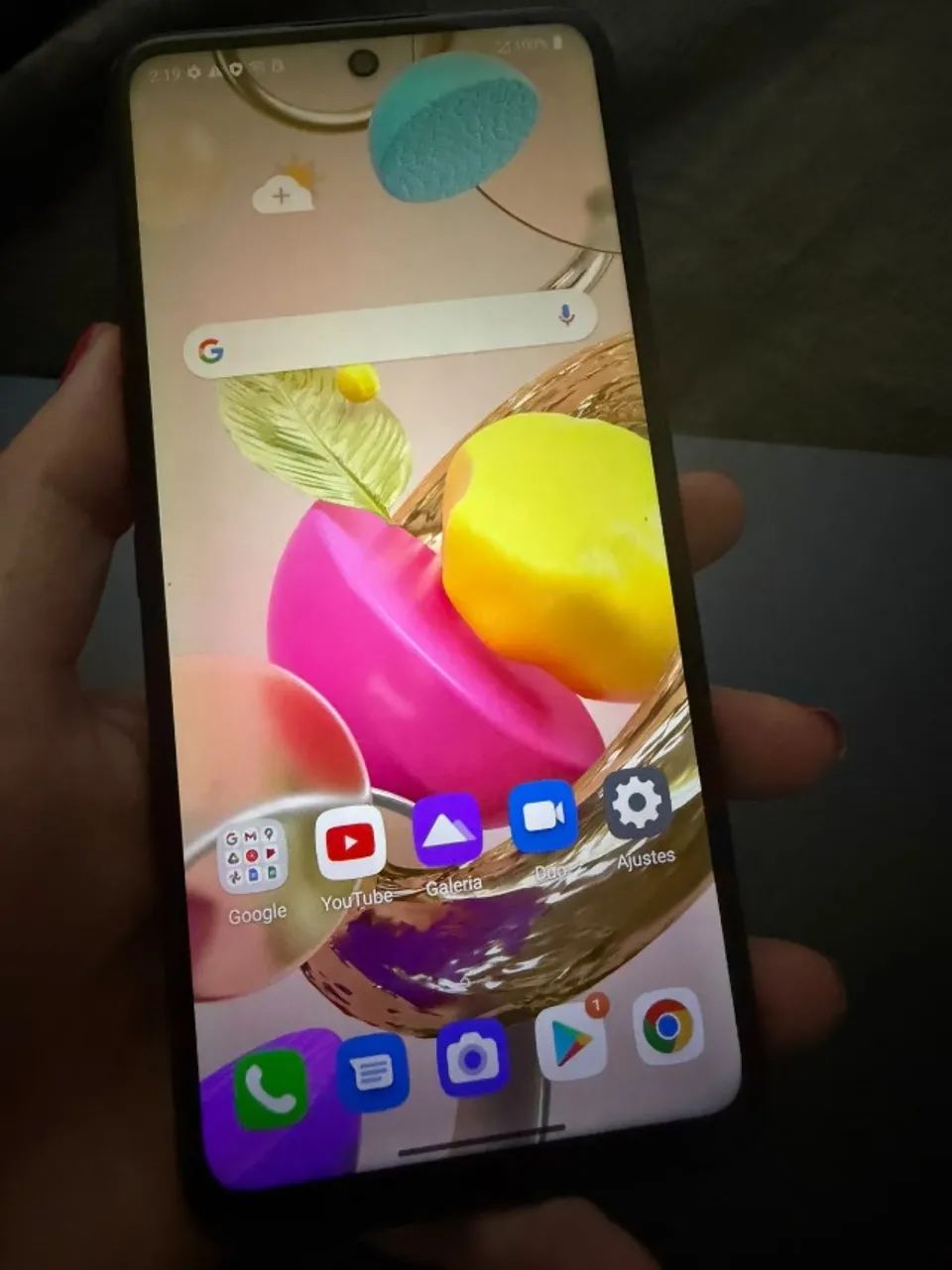 Celular LG K52 ótimo estado - Foto 2