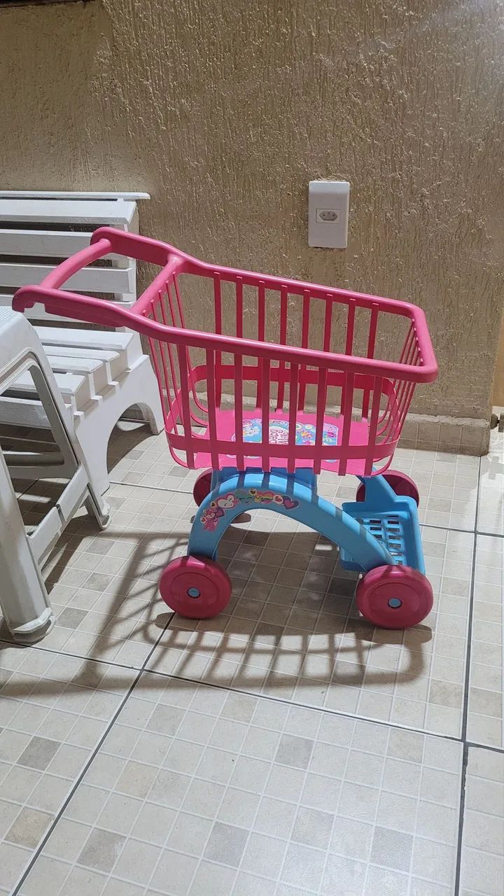 Carrinho de compras infantil 