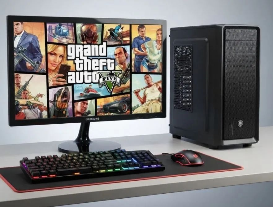 Pc gamer com GTX 1650 4 gb 