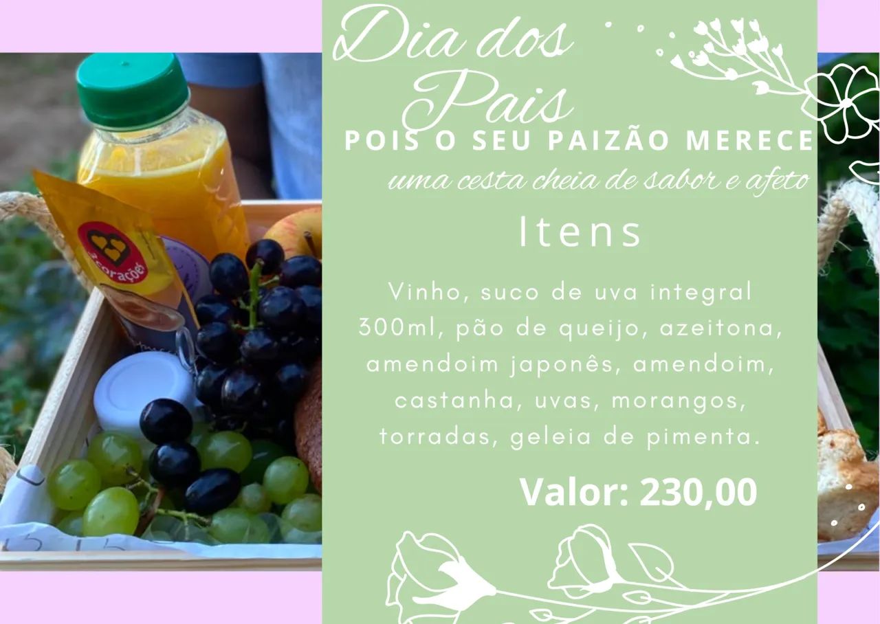 Cesta de café da Manhã 