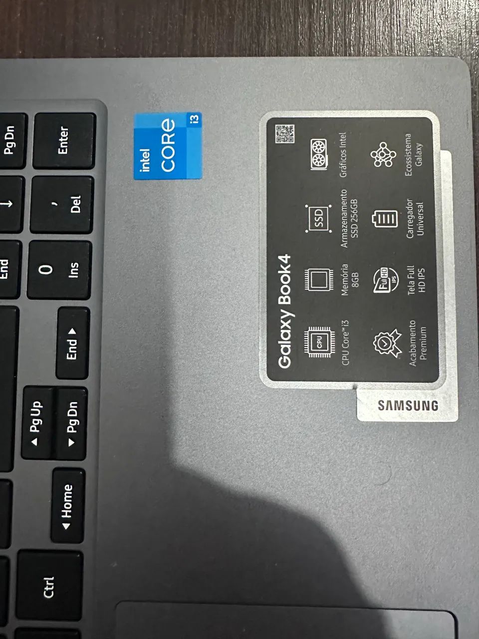 Notbook Samsung Galaxy Book4, Intel core I3, 8GB, SSD256 - Foto 3