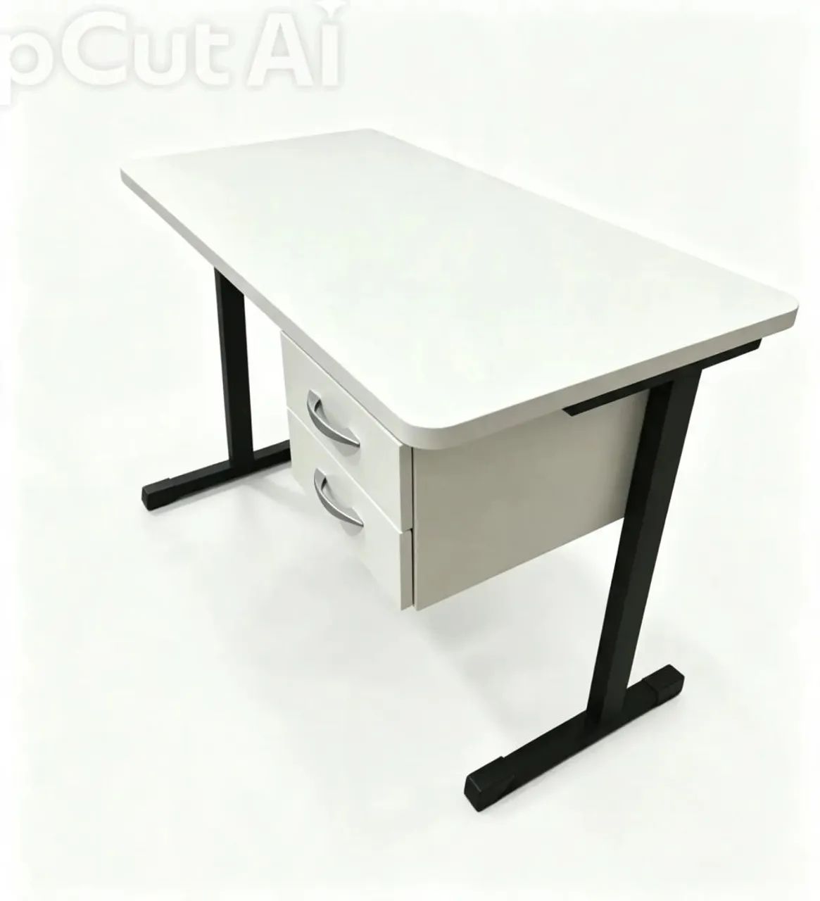 Mesa de escritório com 2 gavetas  - Foto 3