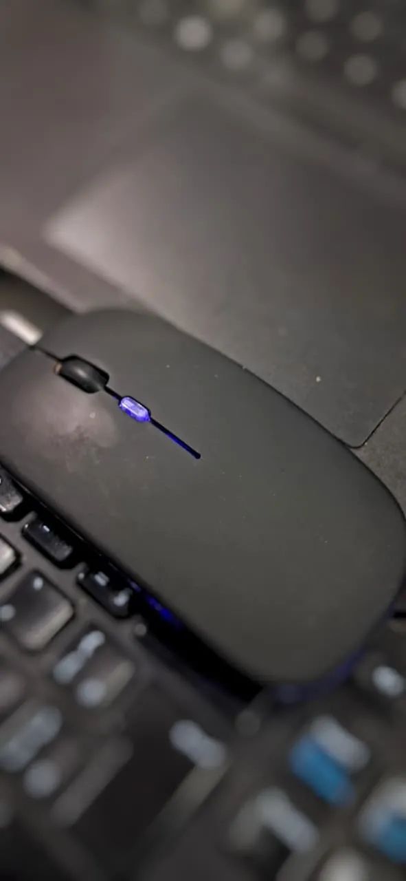 Mouse sem fio Bluetooth USB Recarregável - Foto 2