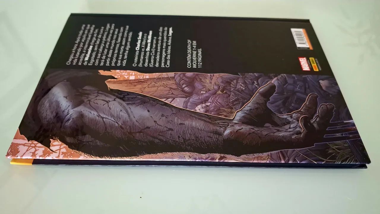 A Morte de Wolverine - Capa dura RARO - Foto 3
