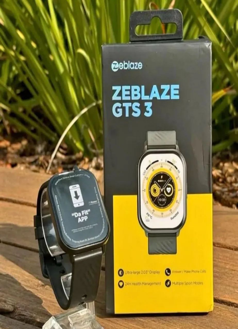 Relógio Zeblaze GTS 3 - ORIGINAL/LACRADO  - Foto 4
