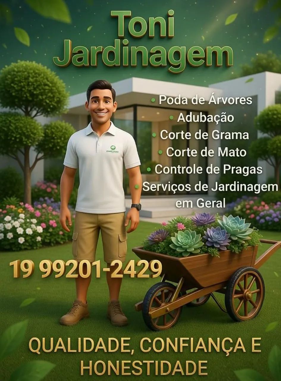Serviços de jardinagem em geral Piracicaba SP 