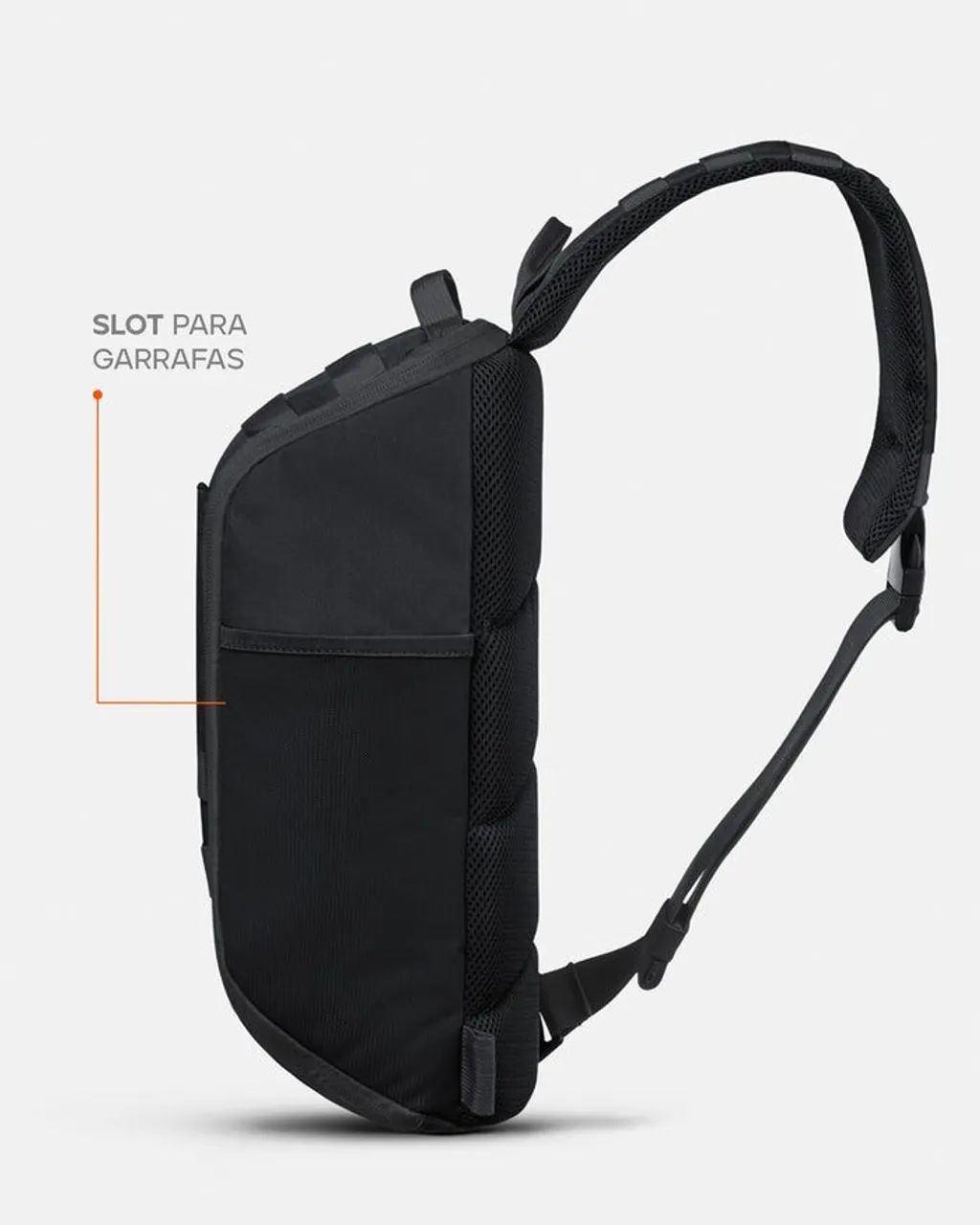Bolsa de ombro Agility 2.0 preta invictus  - Foto 5