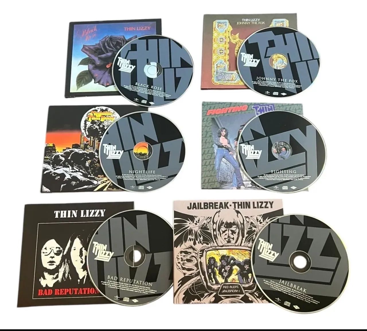 Box Thin Lizzy Classic Álbum Selection, 6CDs, Novo e Lacrado - CDs