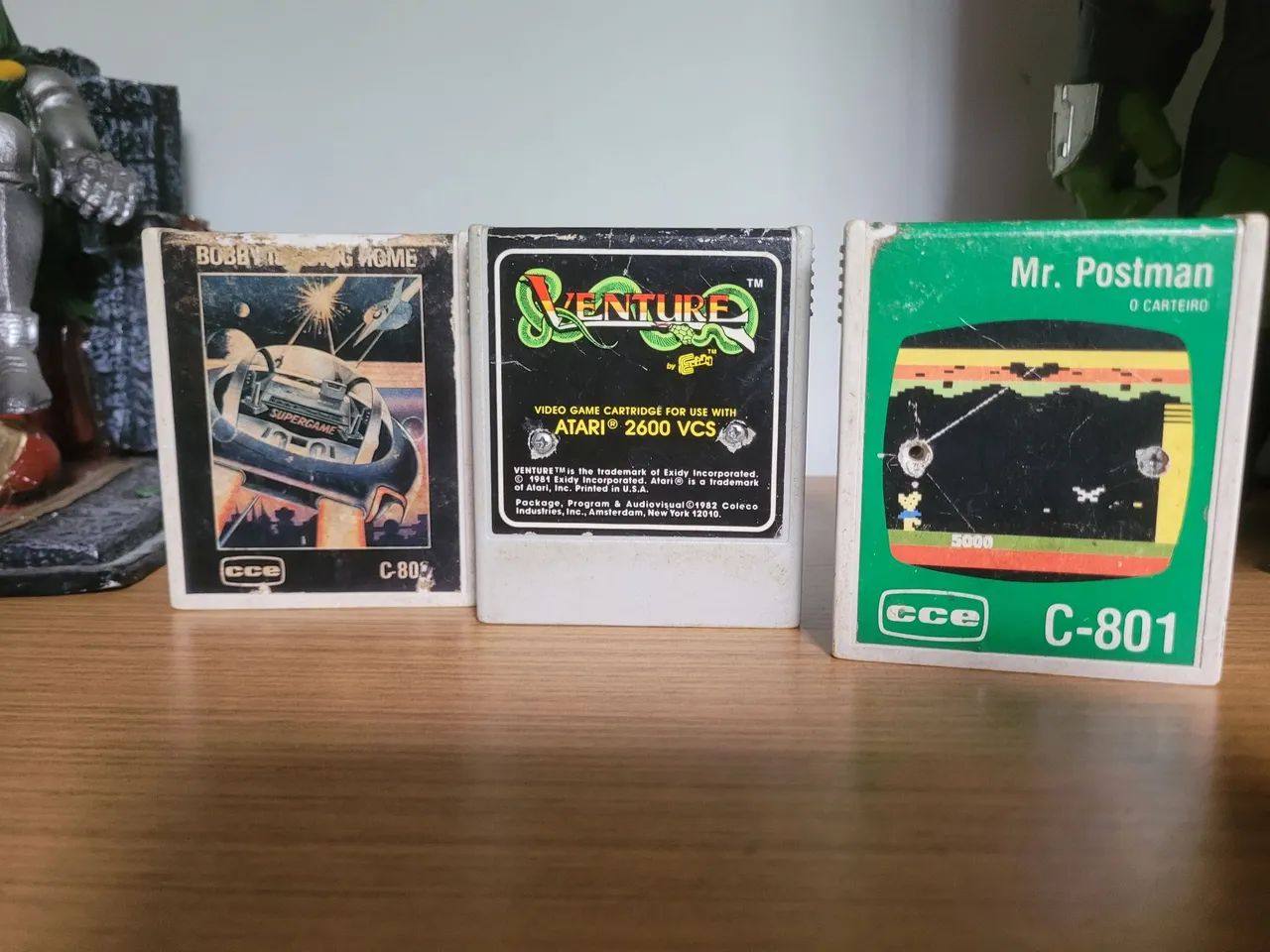 3 jogos de Atari 