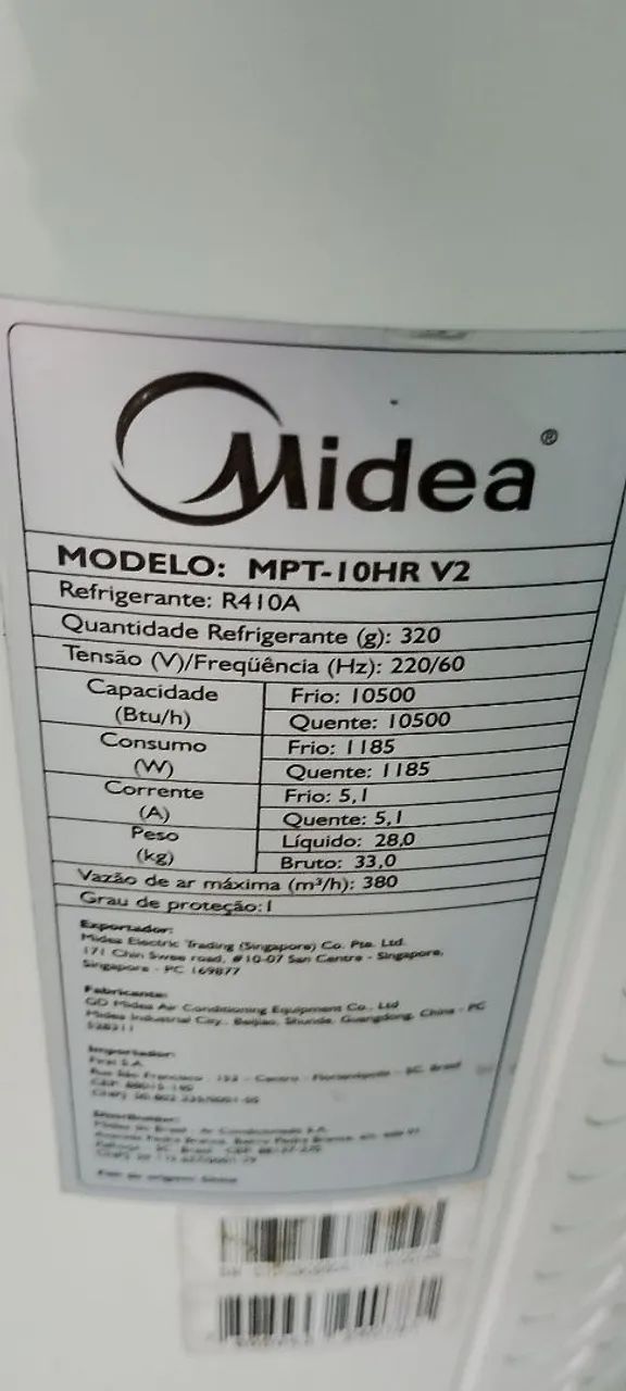 Ar condicionado portatil 10.000 BTUs  - Foto 3