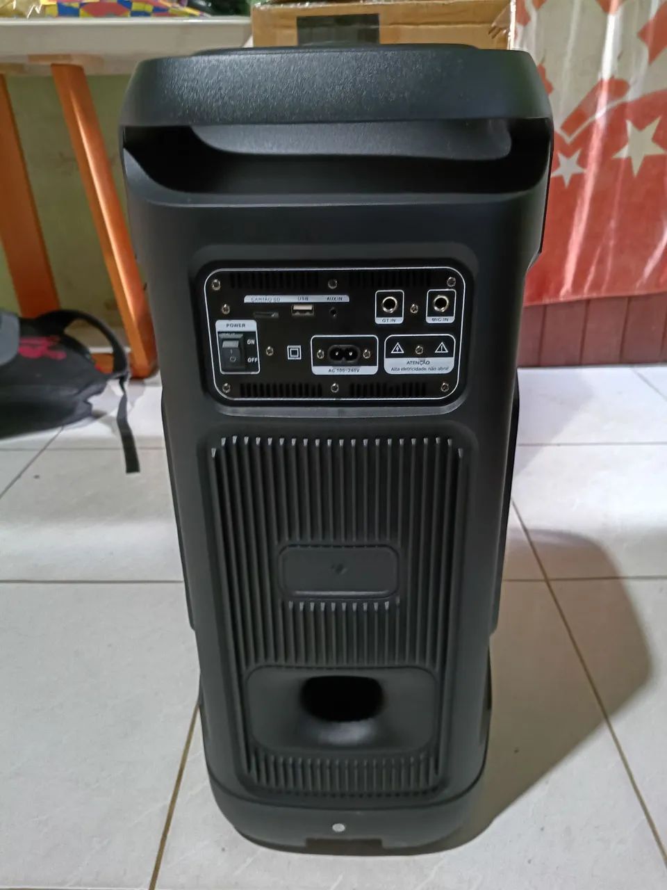CAIXA SOM PULSEBOX 3 1300W DE POTÊNCIA  - Foto 4