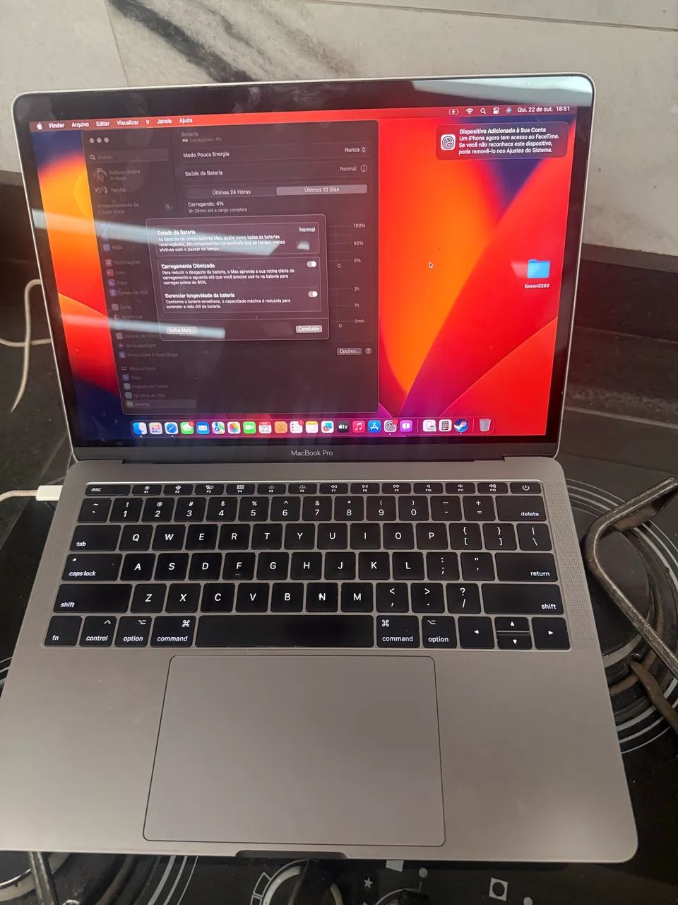 MacBook Pro 2017 i7 256GB - Foto 4