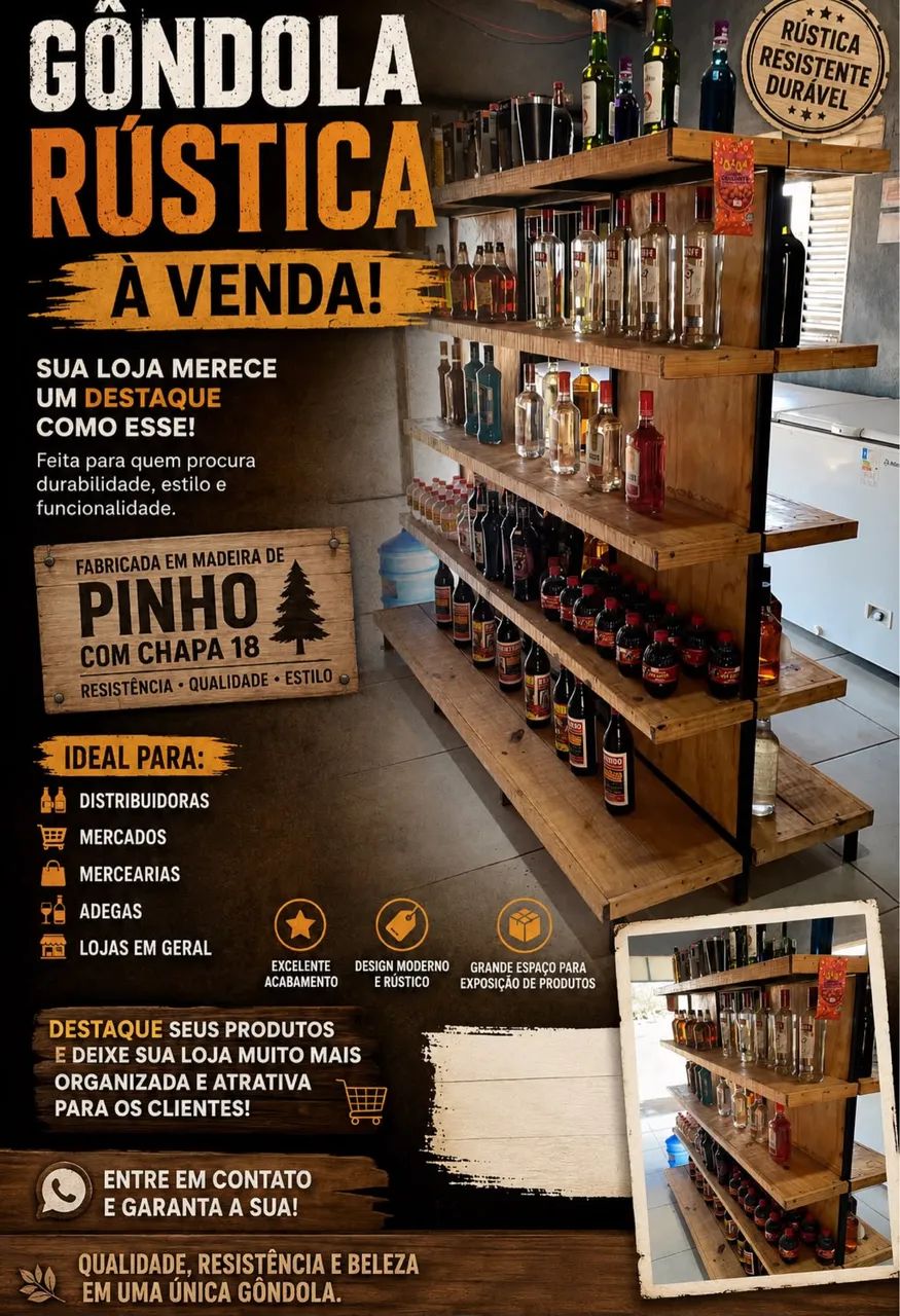 Gôndola de centro 