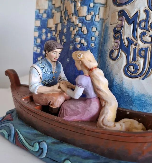 estátua disney rapunzel jim shore - Foto 4