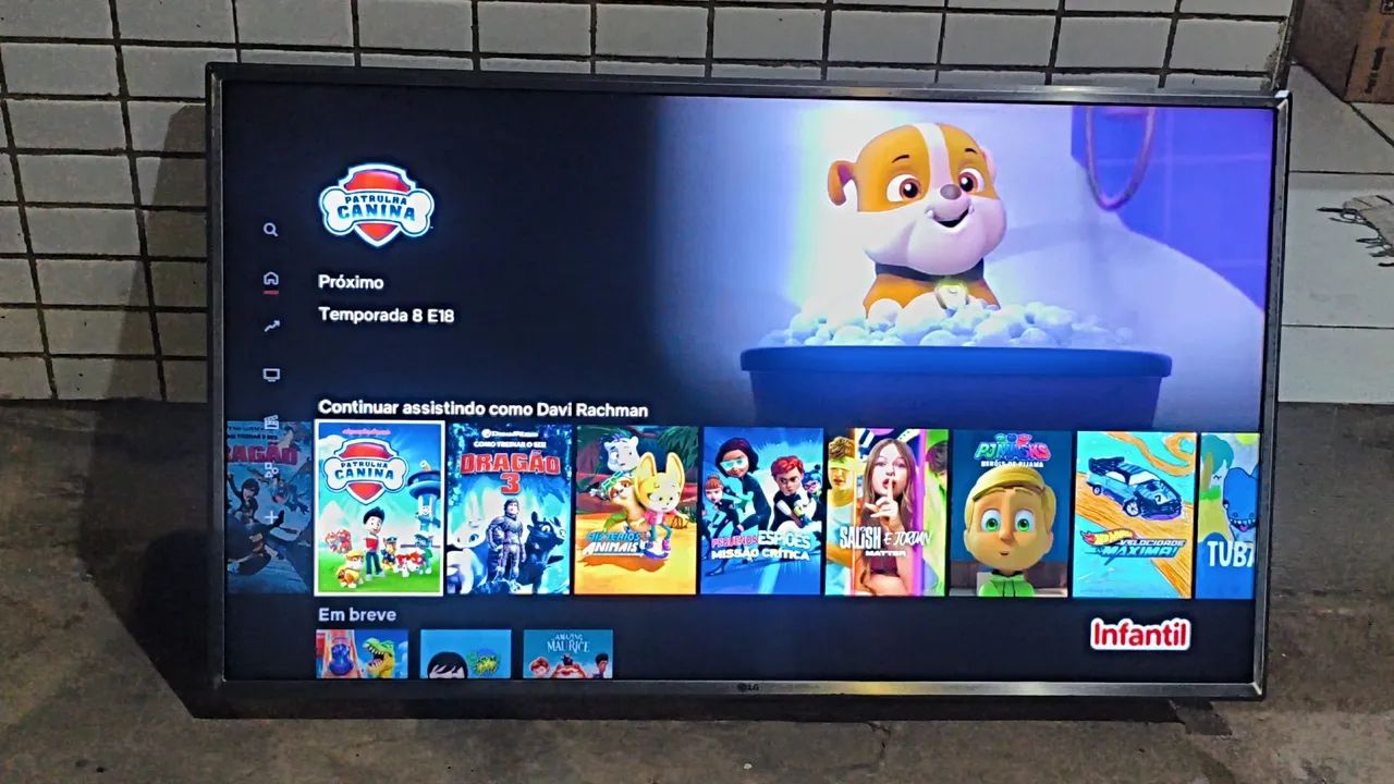 Tv Smart LG 43 Polegadas 4k Ultra HD Top de Verdade! - Foto 5