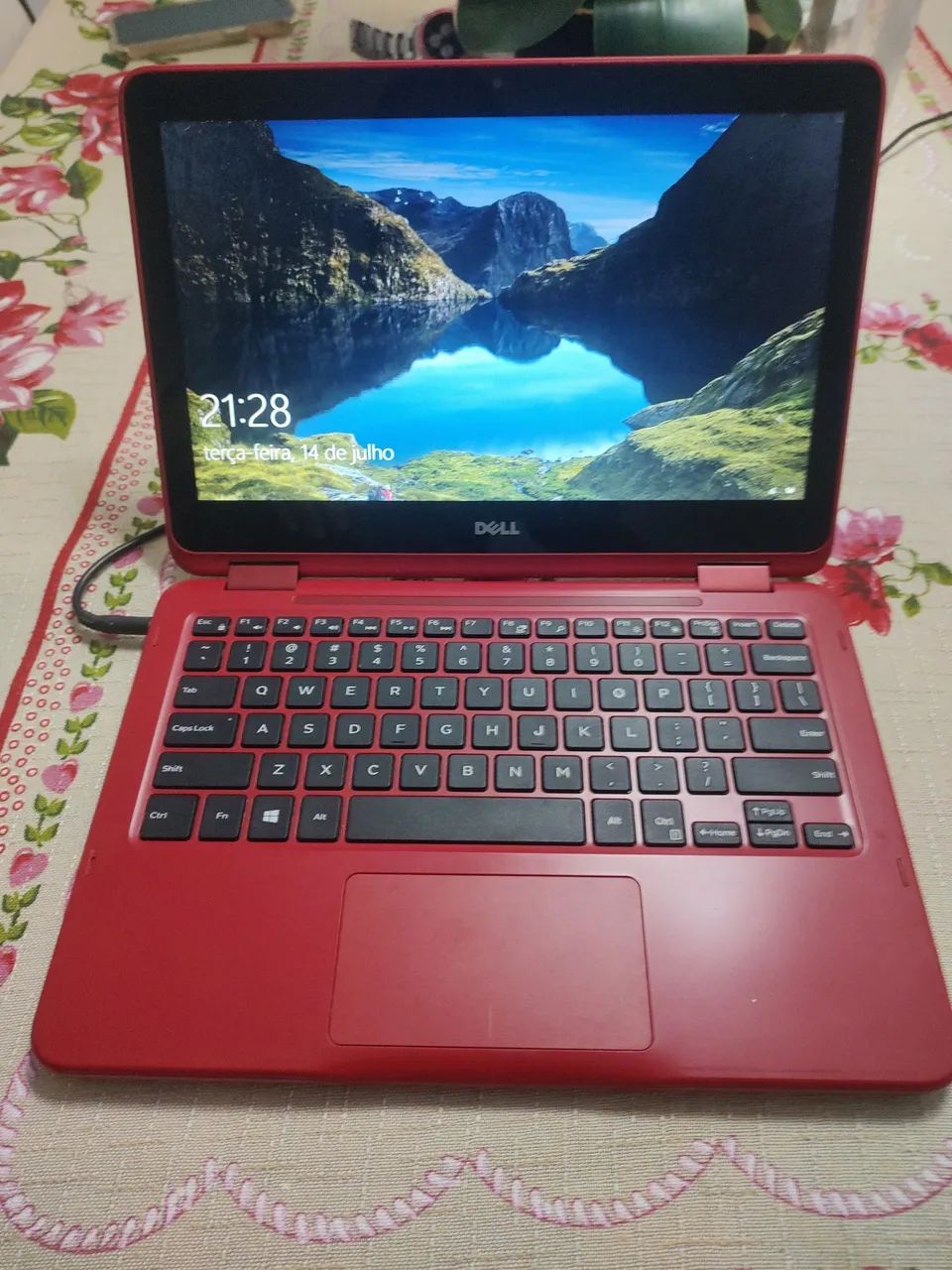 Notebook Dell Inspirion vermelho  - Foto 2