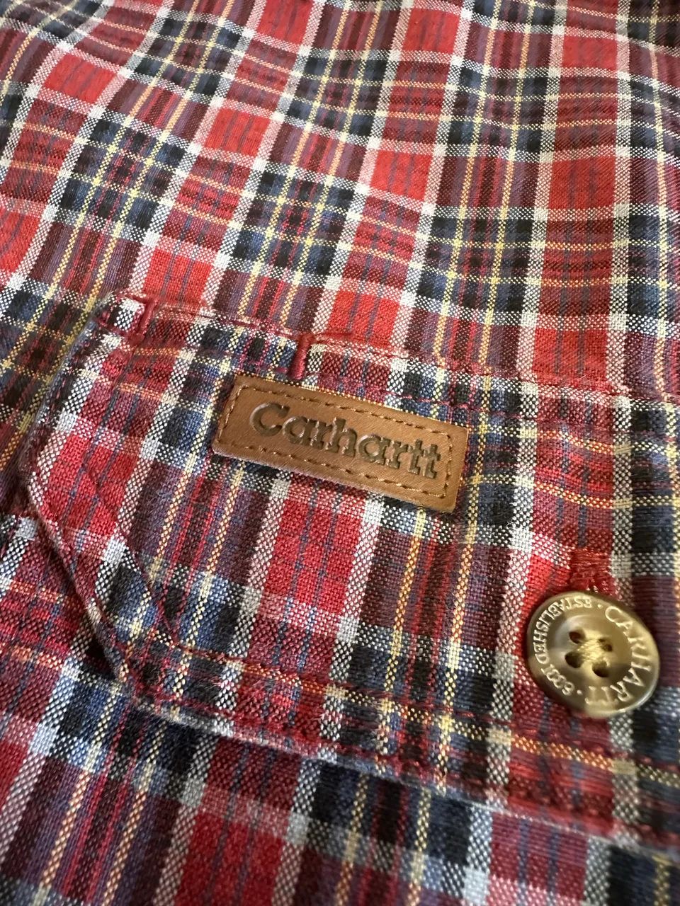 Camisa xadrez carhartt