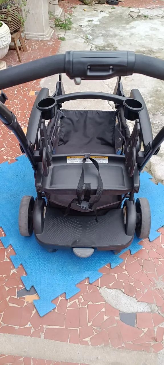 Carrinho de bebê duplo Graco Modes Duo + 2 bebês-conforto com bases - Foto 4