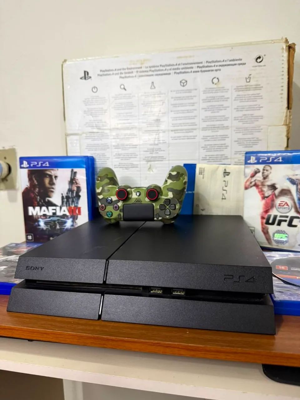Ps4 com caixa e jogos pegando tudo perfeitamente  - Foto 2