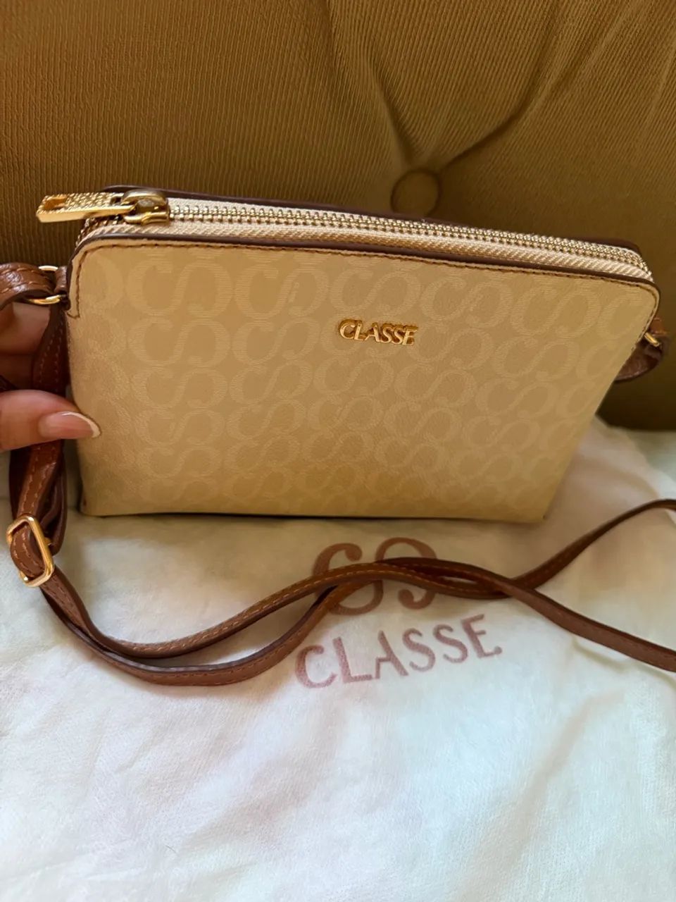 Bolsa classe couro nova  - Foto 2