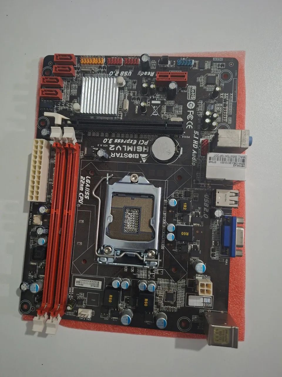 Placa mãe biostar h6imlv2