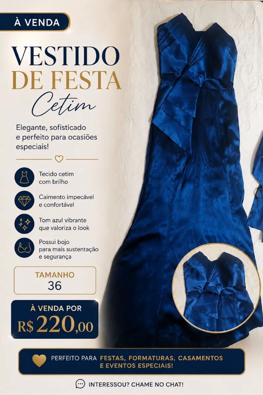 Vestido de festa 