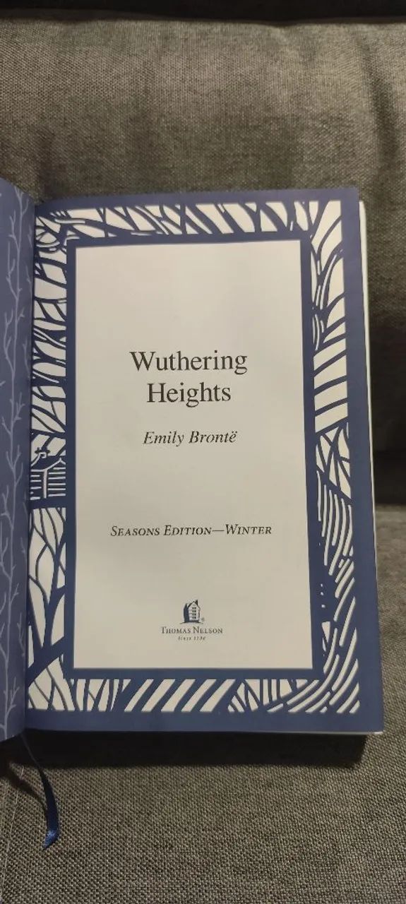 Livro O morro dos ventos uivantes (Wuthering Heights), edição limitada em inglês  - Foto 4