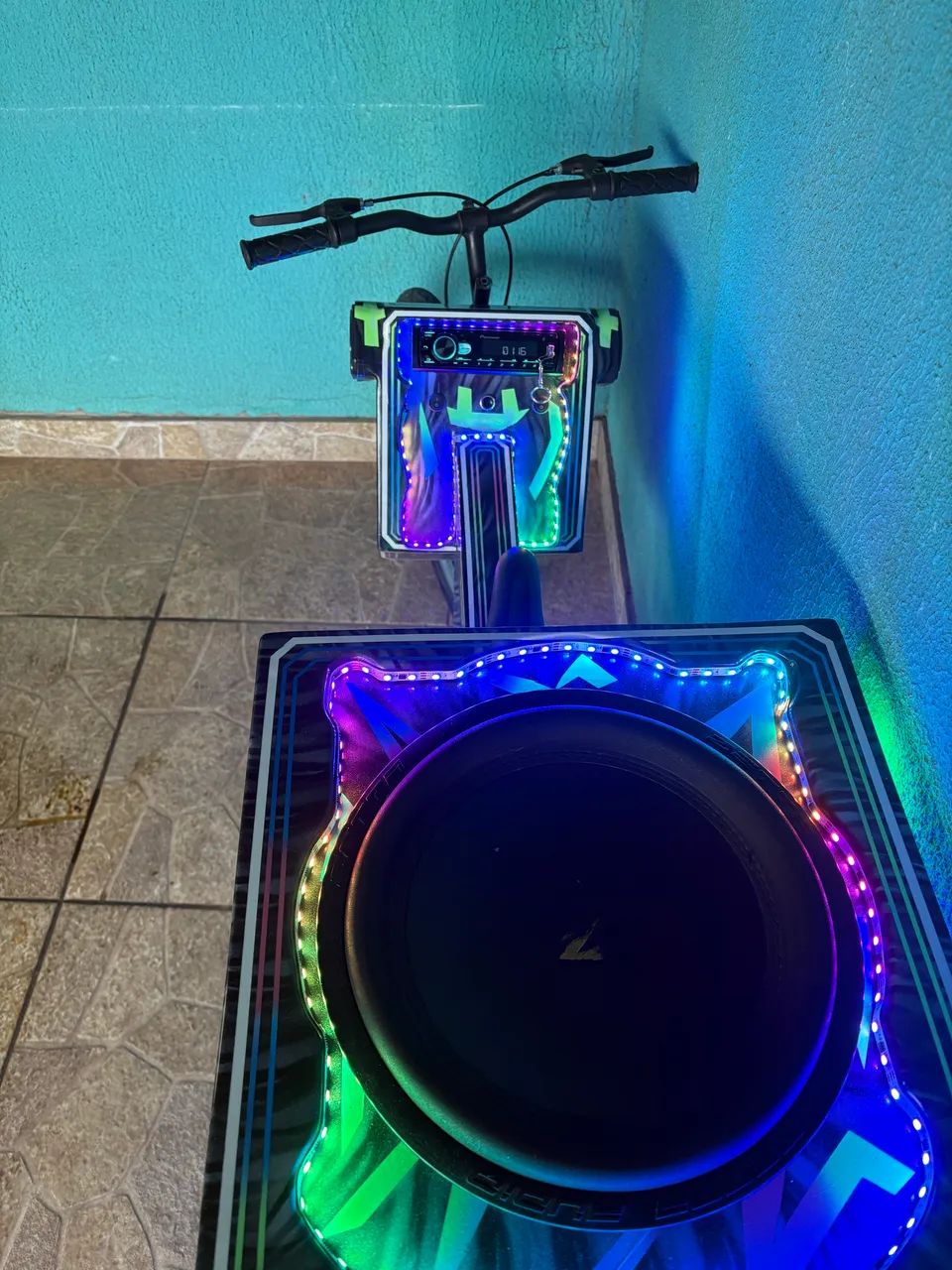 Bicicleta com som automotivo  - Foto 2