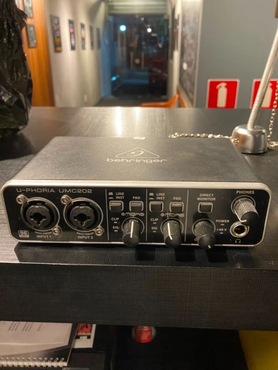 Interface de Audio U-PHORIA UMC202 BEHRINGER