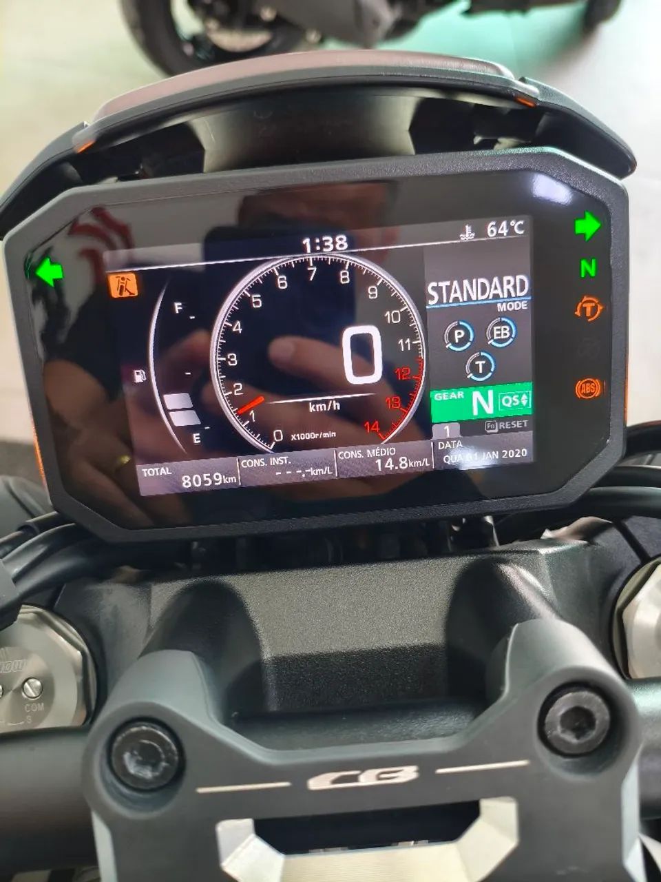 CB 1000r BLACK EDITION ABS ZERA  - Foto 5