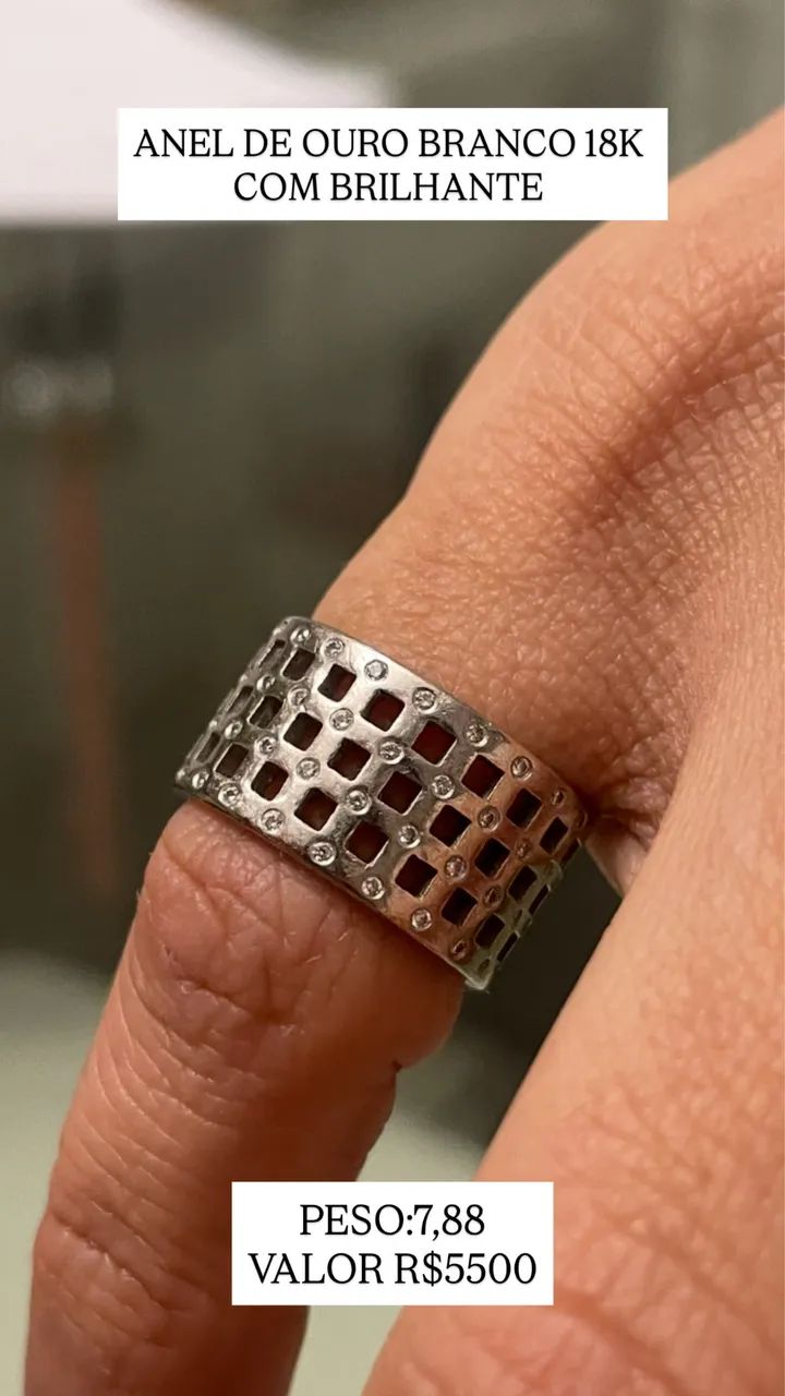 Anéis em ouro 18K 