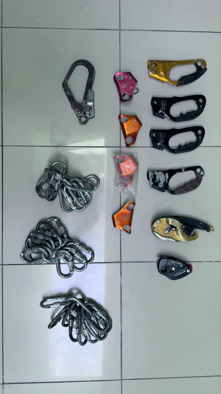 Equipamentos de Rapel