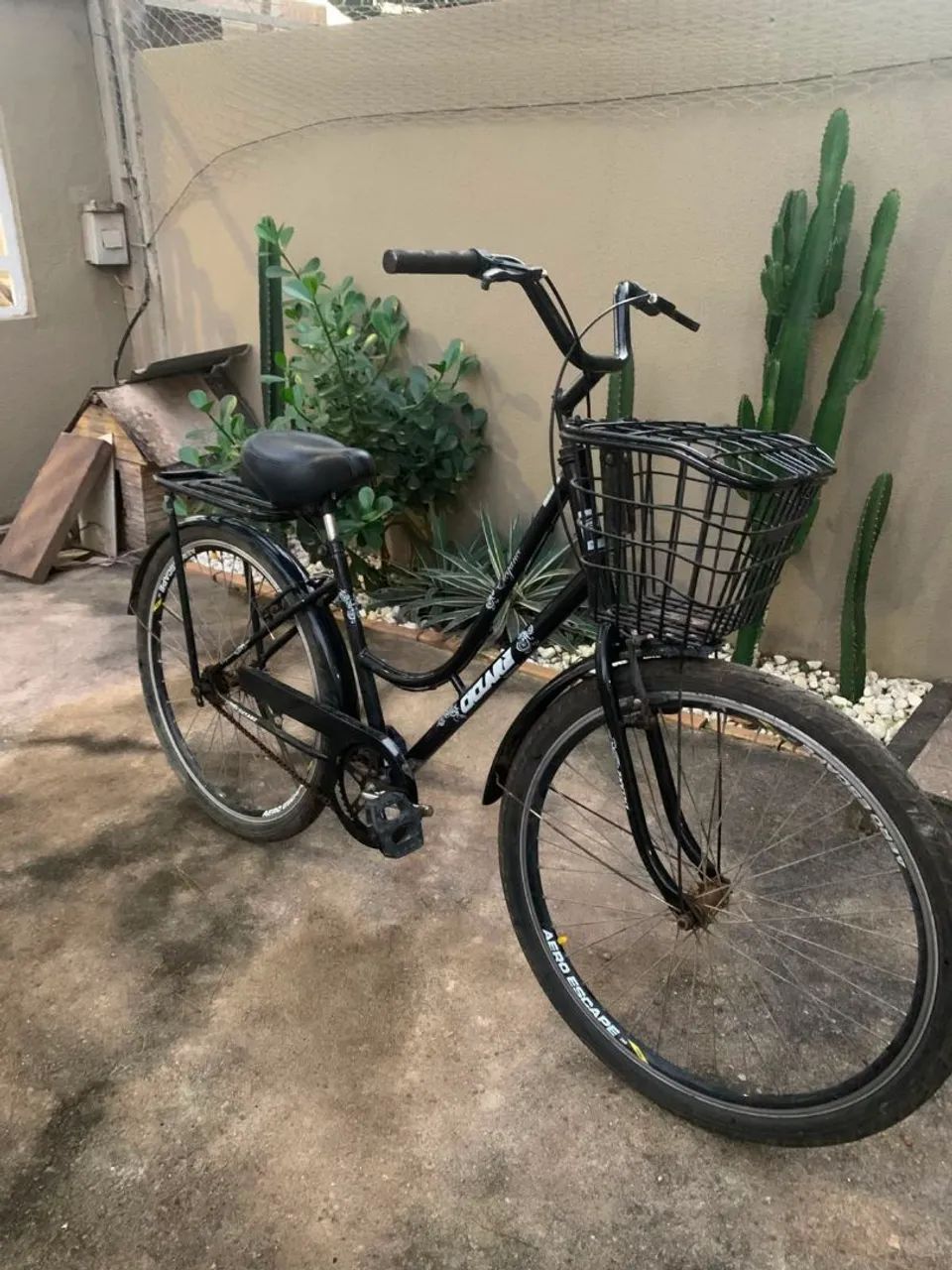 Bicicleta Urbana Aro 26 com Cesta e Bagageiro - Foto 3