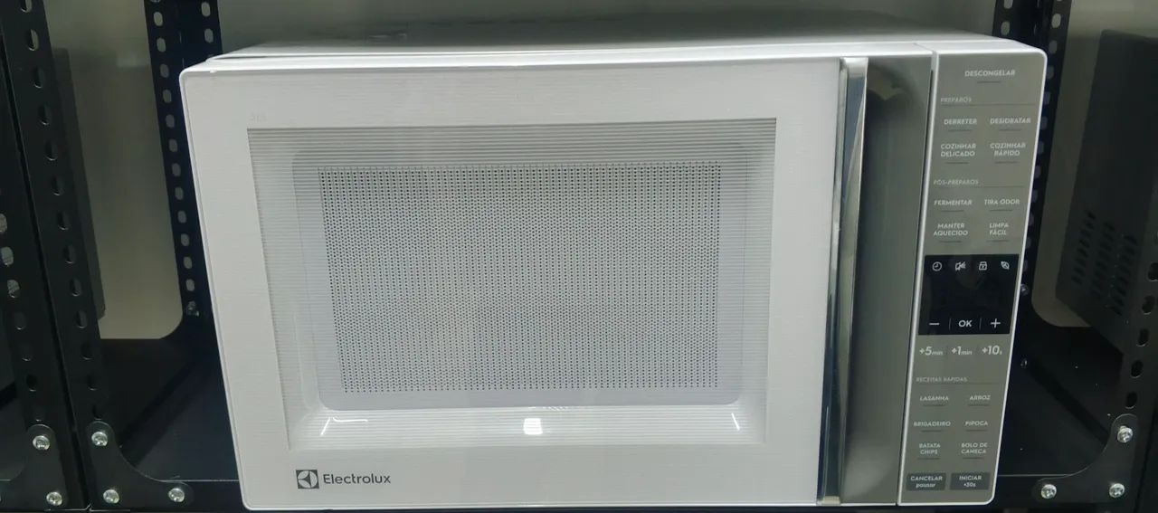 Microondas Eletrolux Branco 36L 220V novo