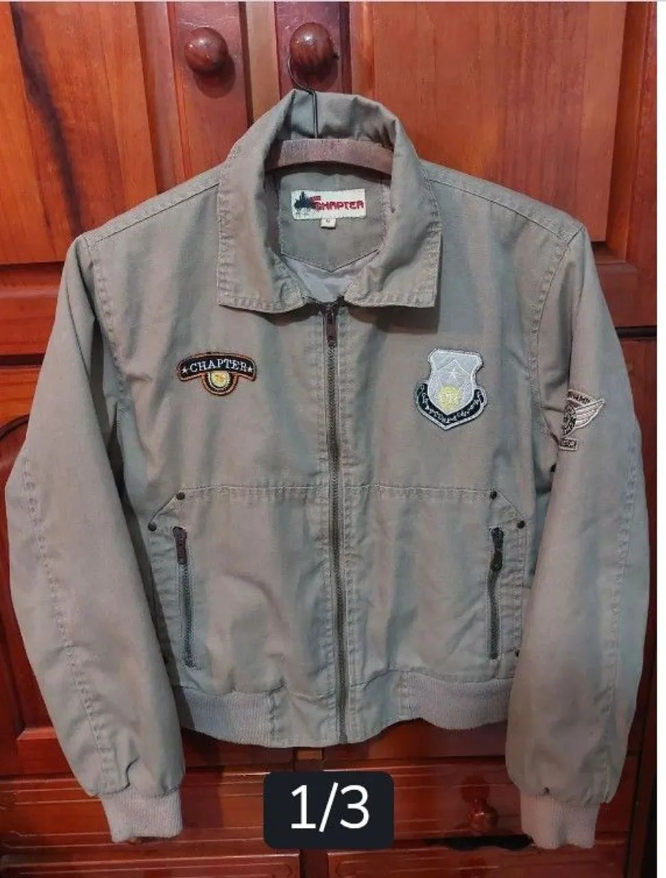 Jaqueta estilo aviador 