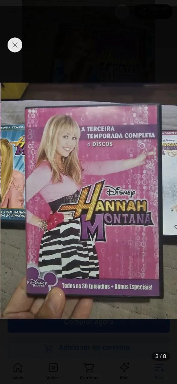 Box DVD HANNAH MONTANA - Foto 3
