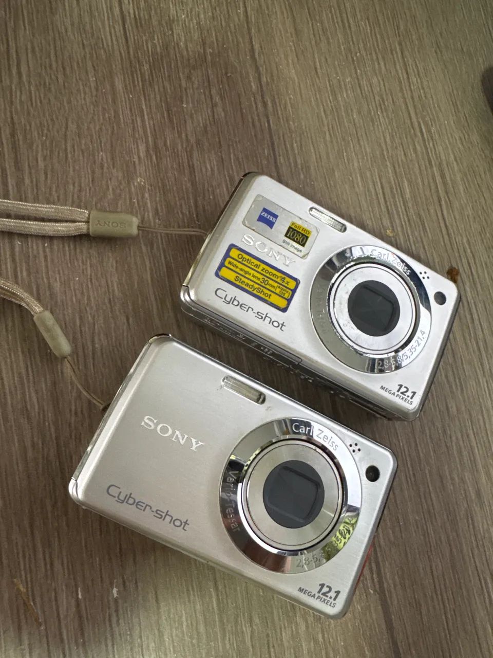2 Câmeras da Sony Carl Zeiss Cybert Short