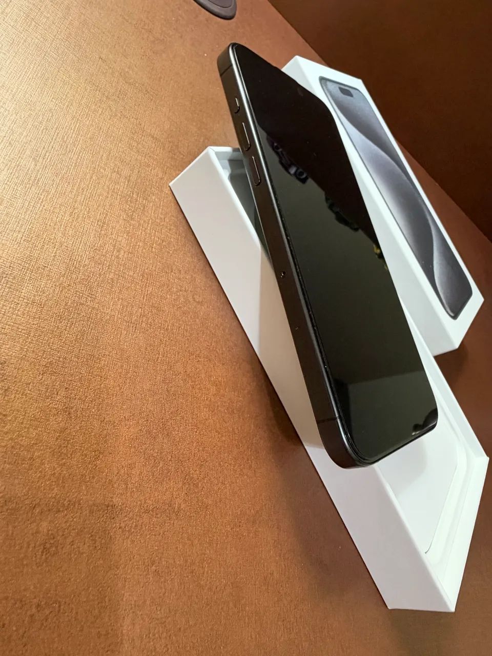 iPhone 15 Pro Max 256GB Titânio Preto | Impecável + NF - Foto 4