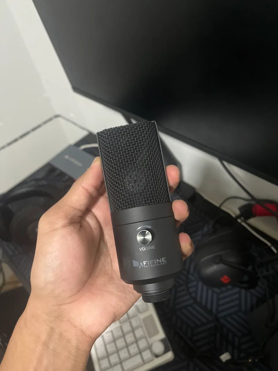 vendo teclado, fone e microfone - Foto 2