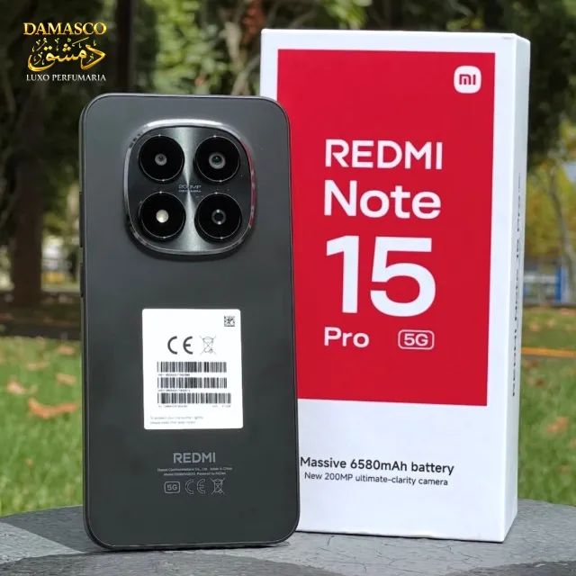Xiaomi Redmi Note 15 Pro 5G 8/256GB Lacrado Com Nota e Garantia 
