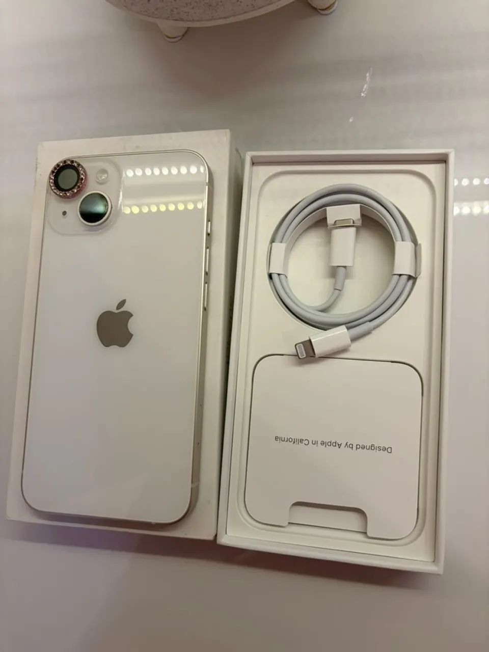 iPhone 14 128gb - Branco - Foto 3