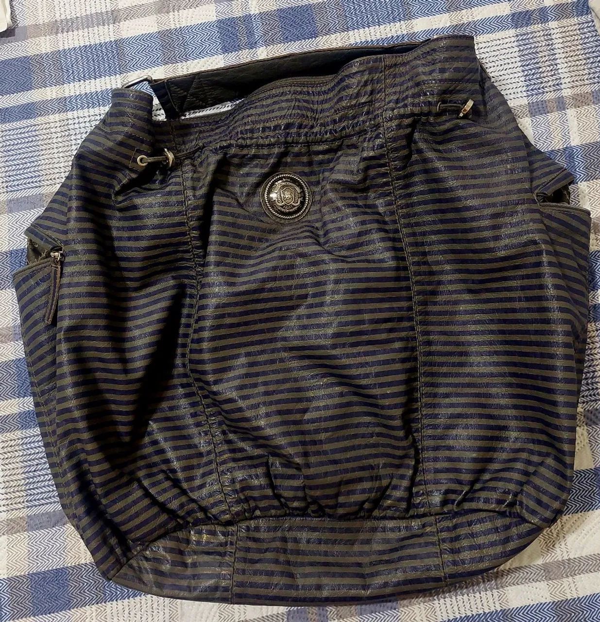 Carmim,  bolsa de couro original  - Foto 3
