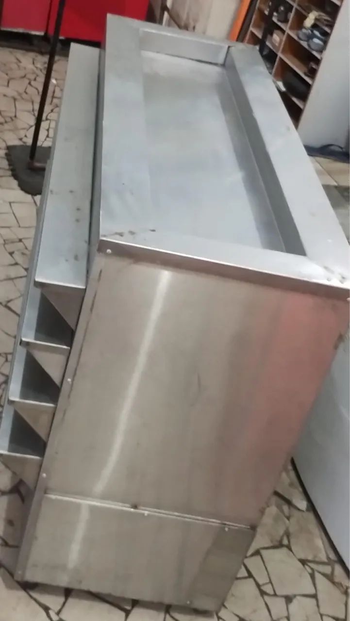 Balcão refrigerado com Freezer interno  - Foto 4