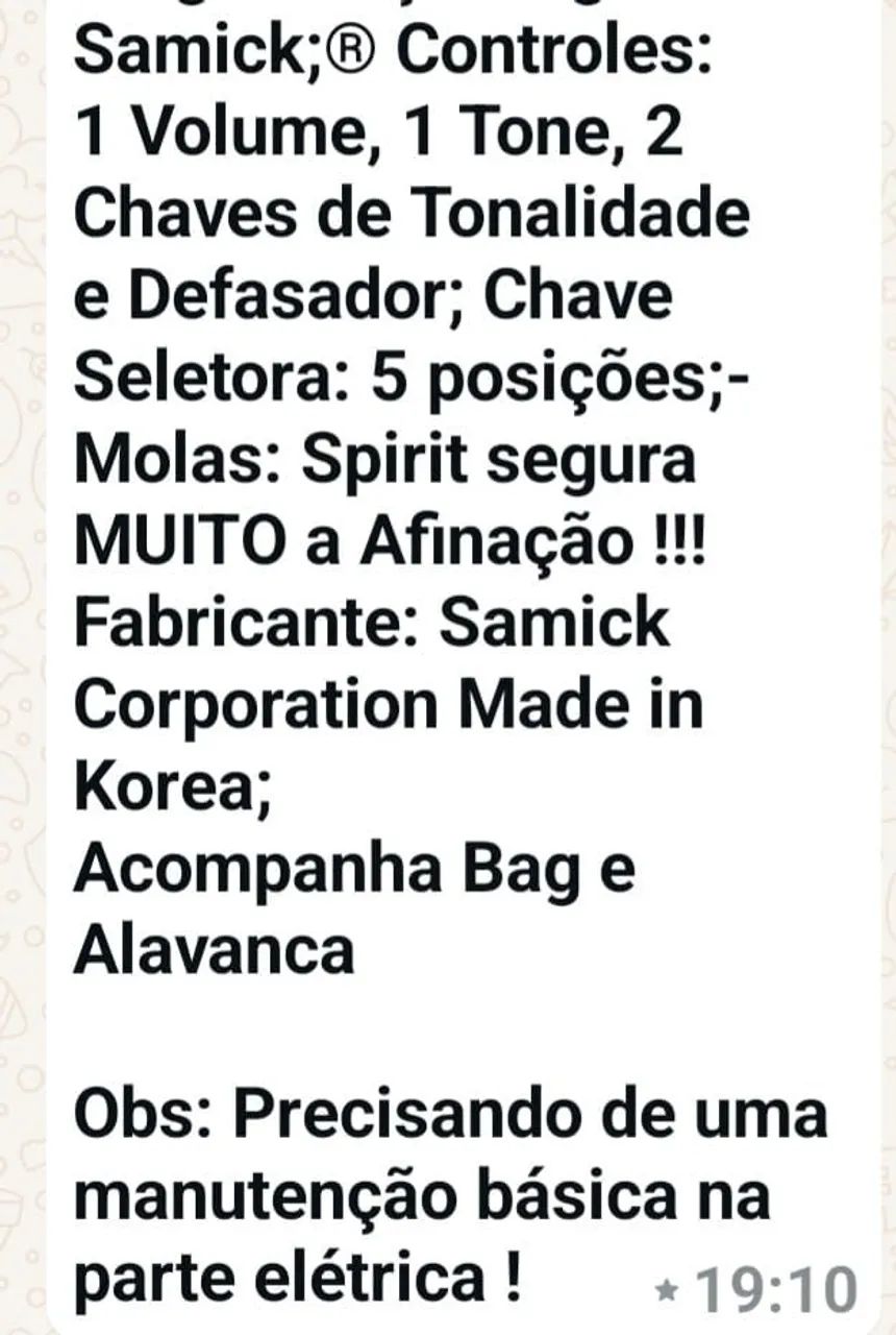GUITARRA SÉRIE LIMITADA . RETIRAR EM PRAIA SECA .